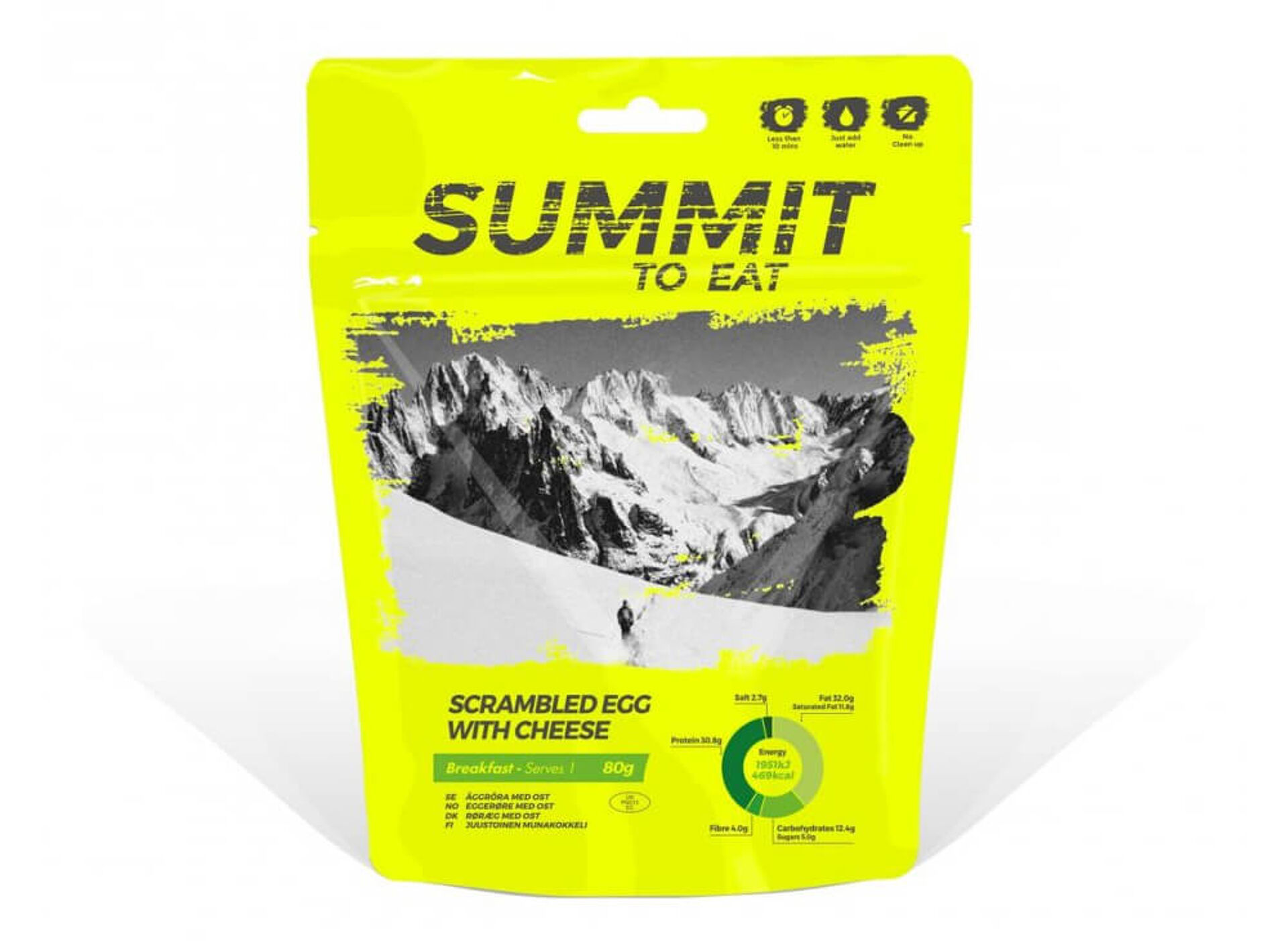 Summit to Eat Scrambled Egg with Cheese