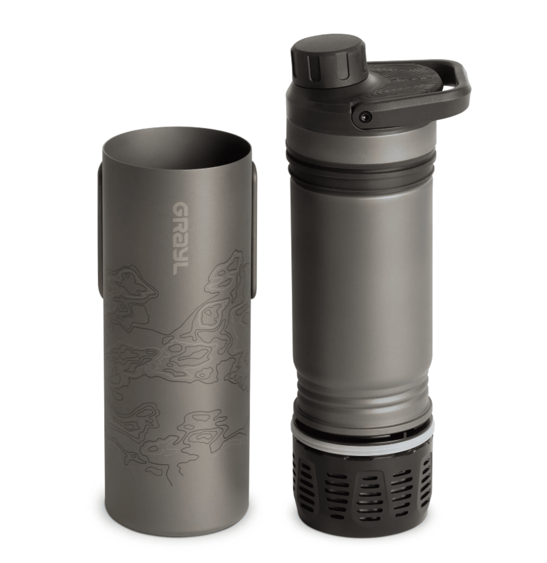 Grayl UltraPress 500 ml Ti Purifier Bottle